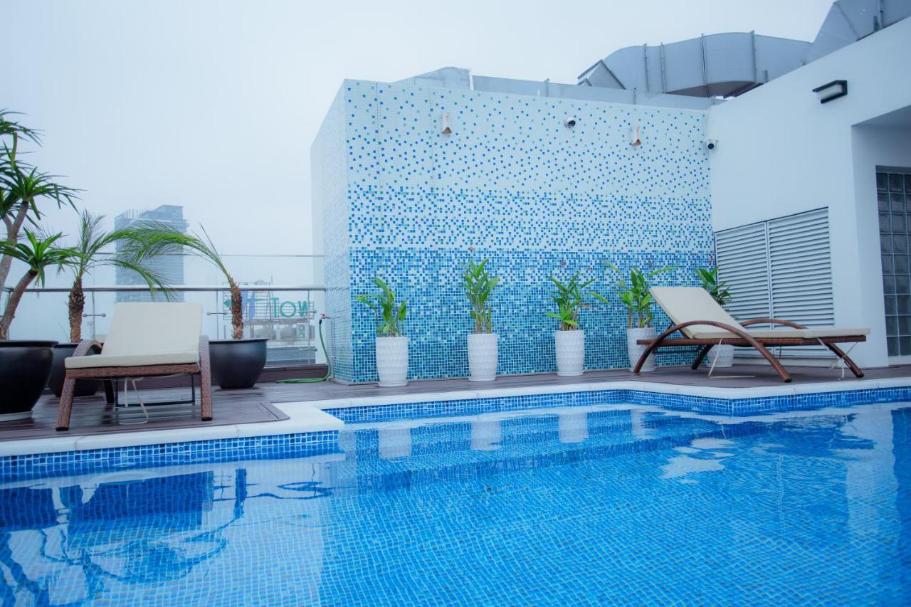 Ph Hotel & Apartment Hai Phong Bagian luar foto